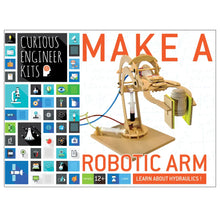 Load image into Gallery viewer, Copernicus Toys Make A Robotic Arm Kit: Dive into hydraulics with icons and text! Ages 12+.