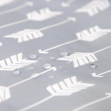 Load image into Gallery viewer, Close-up of water droplets on Bumkins Wet Bag: Arrow.
