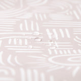 Close-up of water droplets on Bumkins Wet/Dry Clutch: Wander.