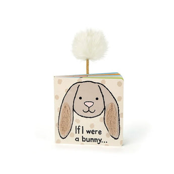 Jellycats If I Were a Bunny book has soft ears, a fluffy tail, and meets European Safety Standards.