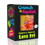 Showcase Crunch & Squish: Sensory fidget toy with colorful rings for ages 3+. Crunchy, squishy stress relief and fun!.