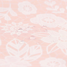 Load image into Gallery viewer, Close-up of water droplets on Bumkins Sleeved Bib: Lace.
