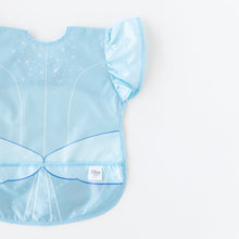 Load image into Gallery viewer, Bumkins Ruffle Apron Bib: Cinderella is shown on a white background, partially out of frame.