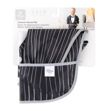 Load image into Gallery viewer, Bumkins Sleeved Bib: Jack Skellington is shown folded in its packaging.