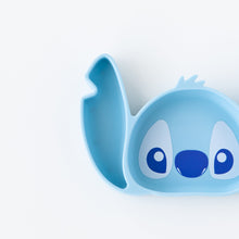 Load image into Gallery viewer, Bumkins Silicone Grip Dish: Stitch sits on a white background, partially out of frame.