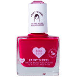 Klee Naturals Kids Water-Based Peelable Nail Polish is pink, kid-friendly, non-toxic, and odor-free.