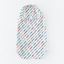 Load image into Gallery viewer, A Bumkins Packable Tote Bag: Mickey & Friends Varsity folds itself into its pocket on a white background in a stop motion GIF.