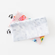 Load image into Gallery viewer, Roamio by Bumkins Reusable Snack Bag, Small 2 Pack: Disco Boots lays stacked on a white background.