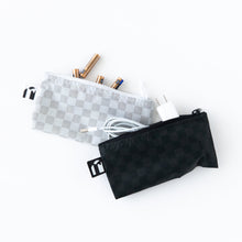 Load image into Gallery viewer, Roamio by Bumkins Reusable Snack Bag, Small 2 Pack: Rich & Boujee lays on a white background with batteries and a charging cord inside.