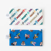 Load image into Gallery viewer, Bumkins Reusable Snack Bag, Small 2 Pack: Mickey & Friends MVP are neatly arranged on a white background.