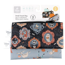Load image into Gallery viewer, Bumkins Reusable Snack Bag, Small 2 Pack: Everyday Is Halloween is shown on a white packaging header.