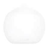Bumkins Silicone Stretch Lid for Grip Dish 3 Section, Grip Plate is a translucent, CPSIA compliant lid with a rounded shape and top loop.