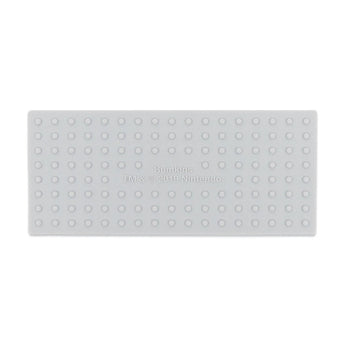 Back-view of Bumkins Silicone Teether: NES™ Controller, displaying sensory teething bumps.