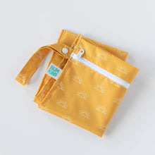 Load image into Gallery viewer, Bumkins Wet Bag: Sunshine is folded on a white background.