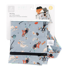 Load image into Gallery viewer, Bumkins Wet Bag: No Tricks, Just Treats is shown folded on white cardboard packaging.