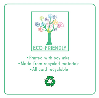 Eco-friendly Play Box by Floss and Rock: Wooden pieces made from recycled materials, printed with soy inks for imaginative play.
