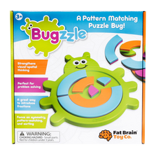 Load image into Gallery viewer, Bugzzle Game by Fat Brain Toy Co challenges young minds with colorful pieces, perfect for ages 3+ to boost math and problem-solving skills.