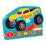 The Floss and Rock 20 Piece Puzzle, Cars, features a vibrant monster truck illustration. Perfect for car enthusiasts aged 3+.