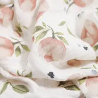 Load image into Gallery viewer, Organic Cotton Swaddle, Watercolor Floret
