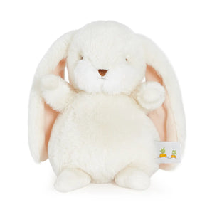 Bunnies By the Bay Nibble Bunny, Cream—plush toy with floppy ears, pink lining & carrot tag. Cute things come in small packages!.