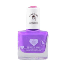 Load image into Gallery viewer, Klee Naturals Kids Water-Based Peelable Nail Polish in purple: safe for ages 3+, no remover needed.
