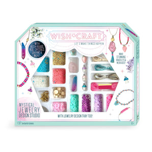 Wish*Craft Mystical Jewelry Studio by Bright Stripes: heishi beads, crystals, charms & tools in a box for magical jewelry making.