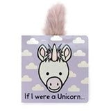 The Jellycat If I Were a Unicorn Book (Purple) features a fluffy tail, offering a charming touch-and-feel adventure.