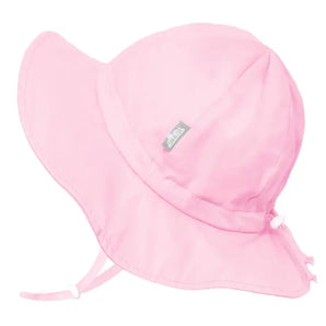 Bumkins Sun Hat, Pink: UPF 50+, wide brim, chin strap & adjustable back drawstring for a perfect fit.