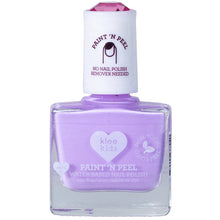 Load image into Gallery viewer, Klee Naturals Kids Water-Based Peelable Nail Polish is a kid-friendly, non-toxic, odor-free option with a white cap.
