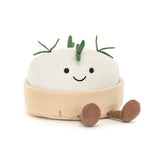 Jellycat’s Amuseables Camembert—an adorable plush cheese with a smile—makes the perfect foodie gift for any Jellycat collector!.