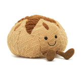Jellycat Amuseables Sourdough: a round, smiling plush bread loaf—perfect for fans of Jellycat and collectible plushies.