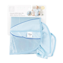 Load image into Gallery viewer, Bumkins Ruffle Apron Bib: Cinderella is shown folded on a white cardboard packaging header.
