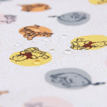 Load image into Gallery viewer, Close-up of water droplets on Bumkins Packing Cube 2 Pack: Winnie + Friends.
