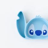 Bumkins Silicone Grip Dish: Stitch sits on a white background, partially out of frame.
