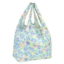 Load image into Gallery viewer, Bumkins Packable Tote Bag: Aloha Stitch features colorful cartoon prints with a tropical motif.
