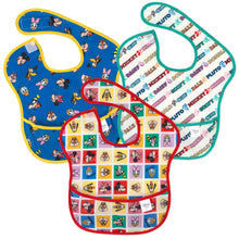 Load image into Gallery viewer, Bumkins SuperBib® 3 Pack: Mickey &amp; Friends MVP features 3 waterproof bibs with colorful Disney character prints.
