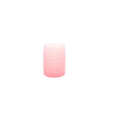 Load image into Gallery viewer, Bumkins Silicone Starter Cup: Pink is a cylindrical cup with measurements that helps baby's transition to open cup drinking.

