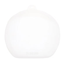Load image into Gallery viewer, Bumkins Silicone Stretch Lid for Grip Dish 3 Section, Grip Plate is a translucent, CPSIA compliant lid with a rounded shape and top loop.
