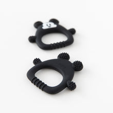 Load image into Gallery viewer, Two Bumkins Silicone Flat Teether: Mickey Mouse shown front and back on a white background.
