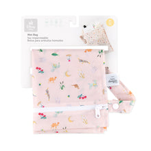Load image into Gallery viewer, Bumkins Wet Bag: Princess Magic is shown folded on white cardboard packaging.
