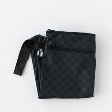 Load image into Gallery viewer, Roamio by Bumkins Wet/Dry Bag: Rich Black lays folded on a white background.
