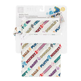Bumkins Wet/Dry Clutch: Mickey & Friends Varsity is shown folded in its packaging.