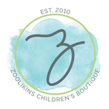 Zoolikins Gift Card: Features a stylized Z logo on blue, ideal for gifts. Established in 2010.
