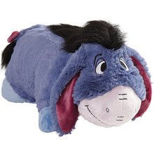 Load image into Gallery viewer, Pillow Pets® Eeyore plush toy: purple body, dark mane, floppy ears.
