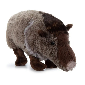 Wild Onez Javelina: fluffy brown & gray javelina stuffed animal.