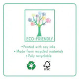 Eco-friendly 12-piece Cars puzzle by Floss and Rock. Printed with soy inks, made from recycled materials, fully recyclable.