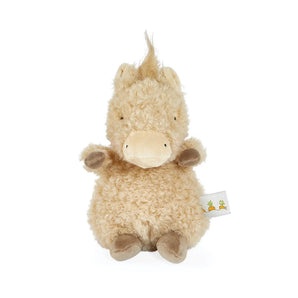 Plush, Wee Pony Boy Horse: light brown fluffy horse stuffed animal with dark brown hands & feet.